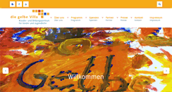 Desktop Screenshot of die-gelbe-villa.de