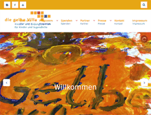 Tablet Screenshot of die-gelbe-villa.de